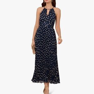 Elegant Polka Dot Dress